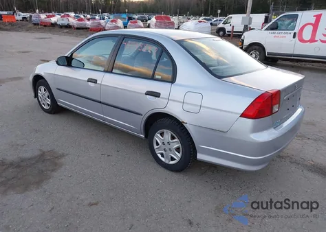 2005 Honda Civic Vp from USA, damaged, VIN 1HGES16335L004607